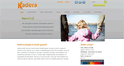 Desktop Screenshot of kadera.nl